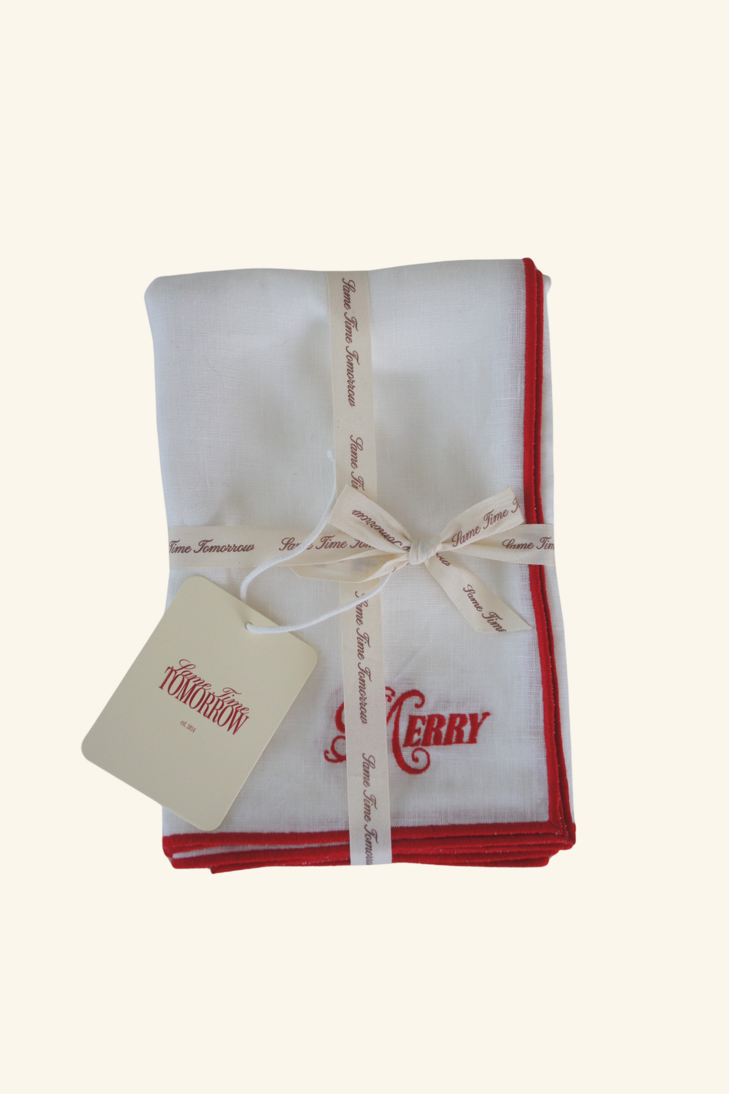 Christmas Napkin - Merry