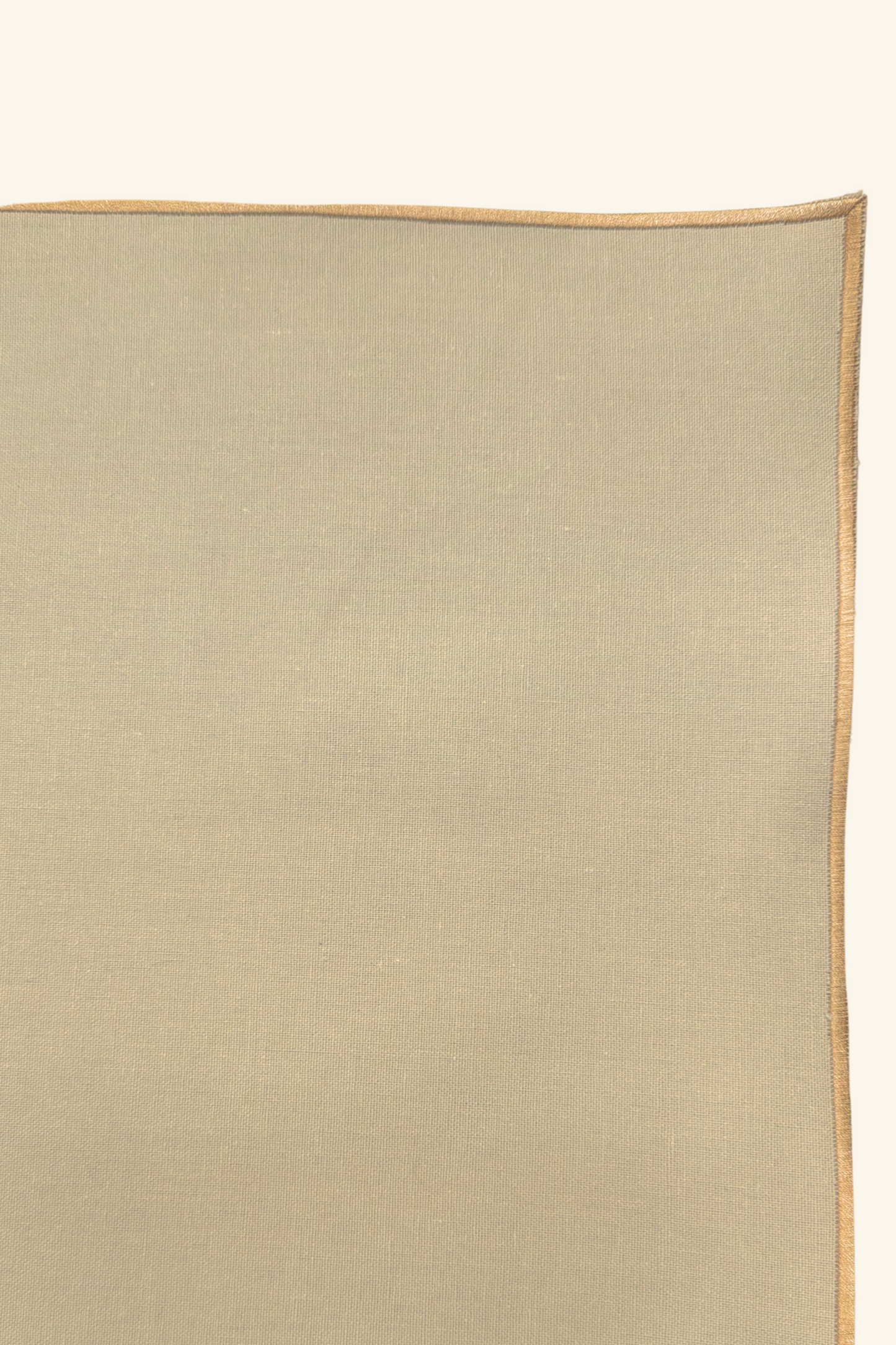 Line Placemat - Beige/Tan Piping