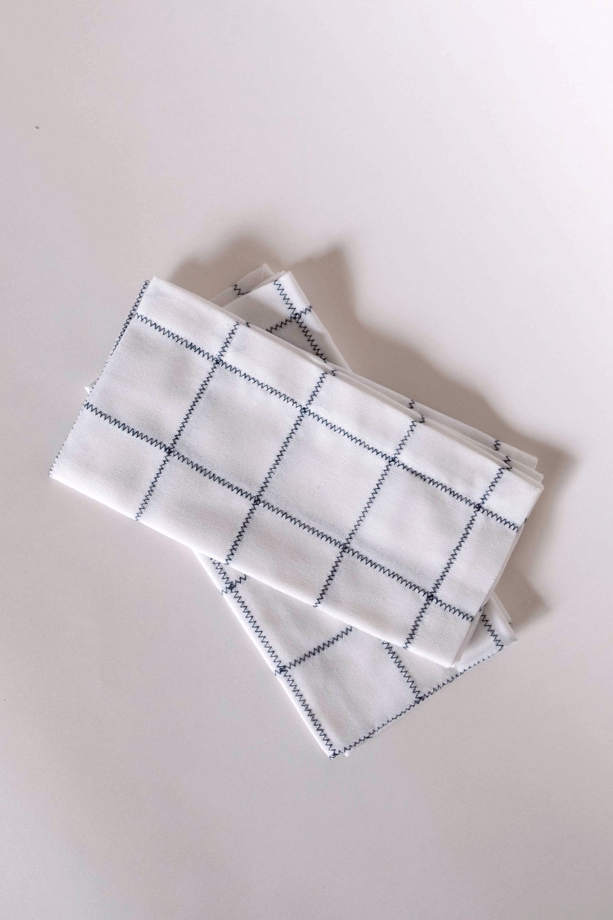 Grid Napkin - Midnight
