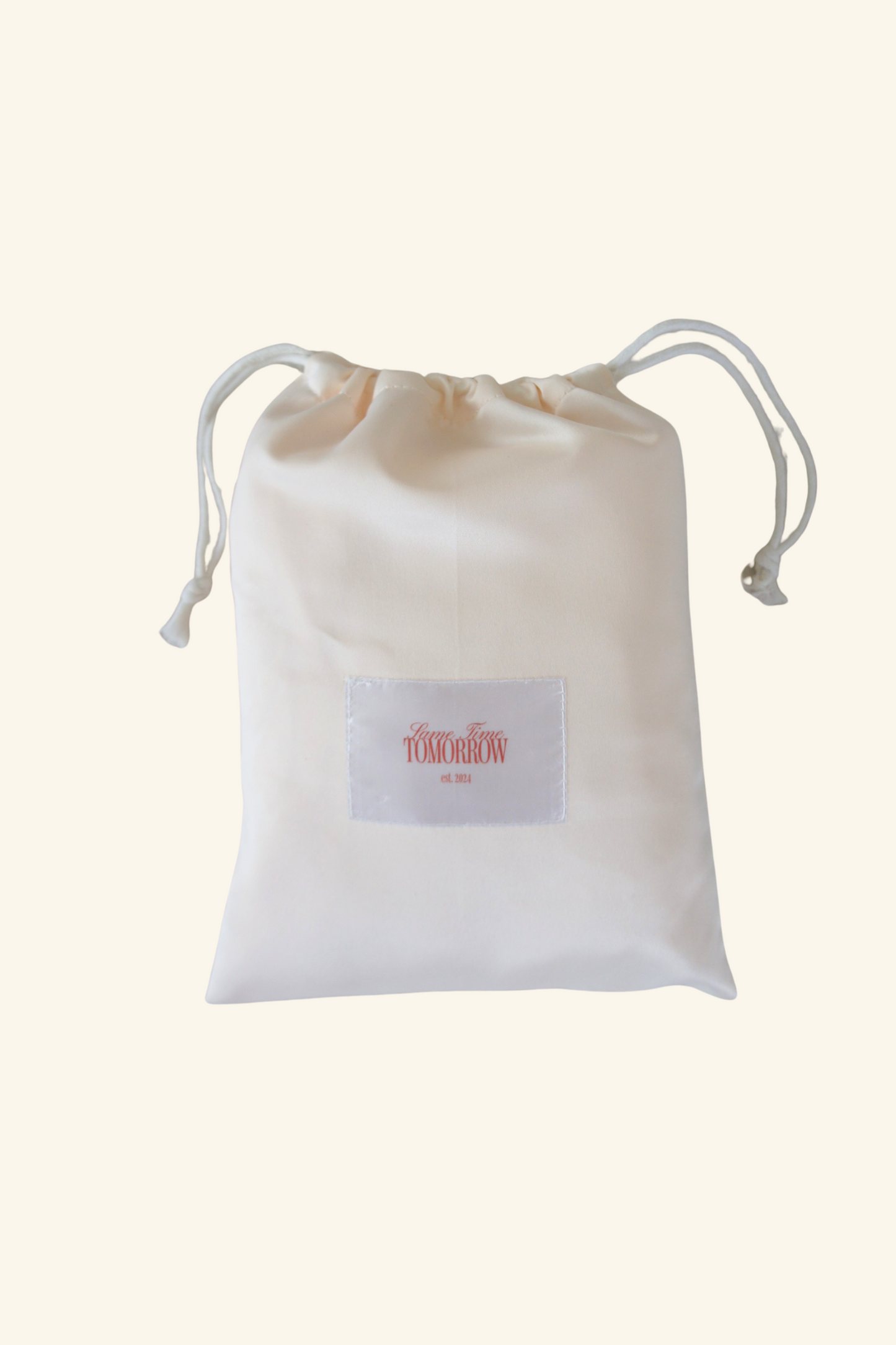 Satin Table Runner - Ivory