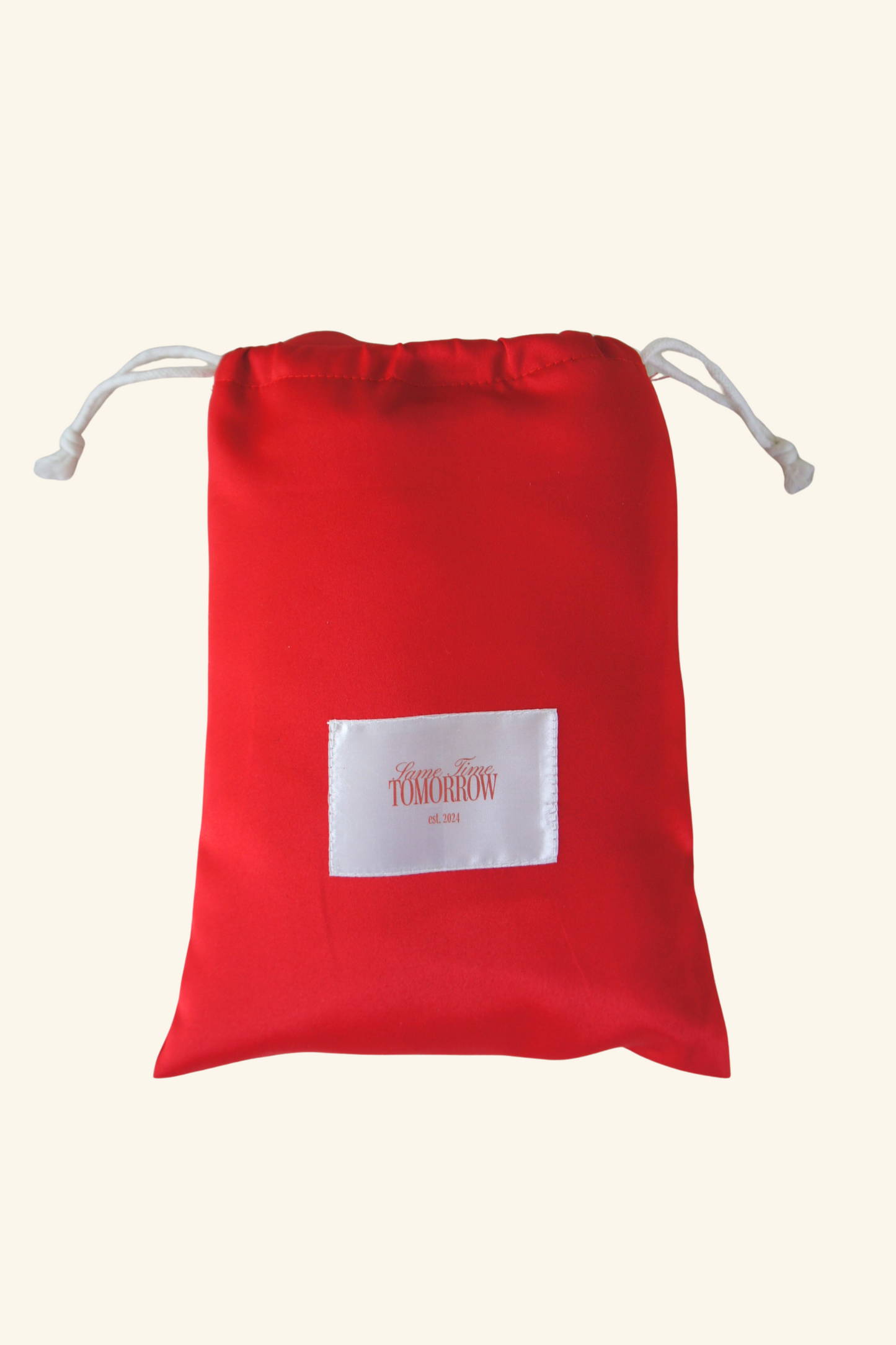 Satin Table Runner - Red