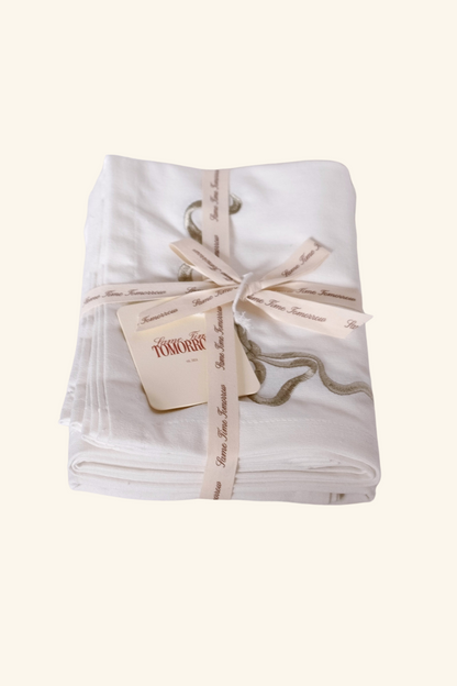 Bow Napkin - Sage