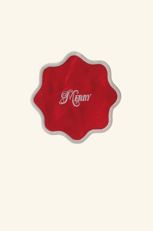 Christmas Coaster - Merry