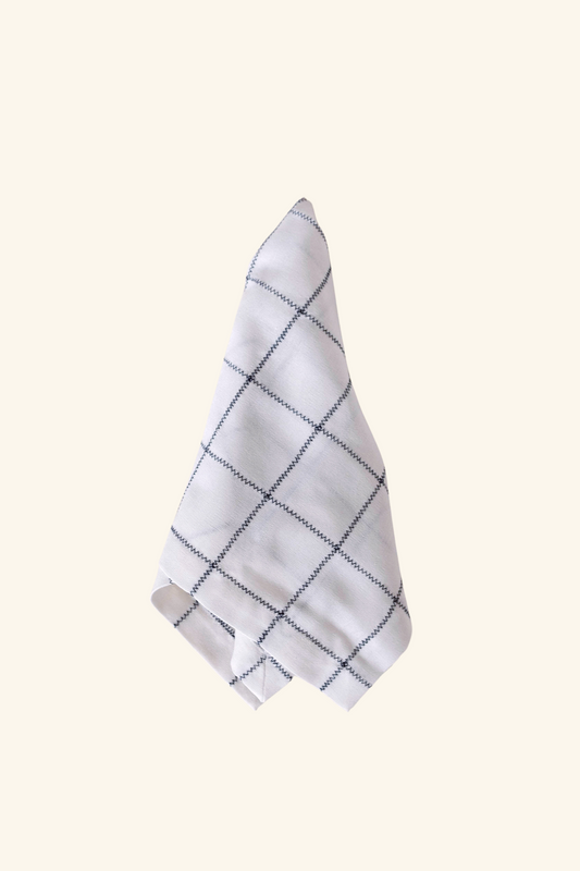 Grid Napkin - Midnight