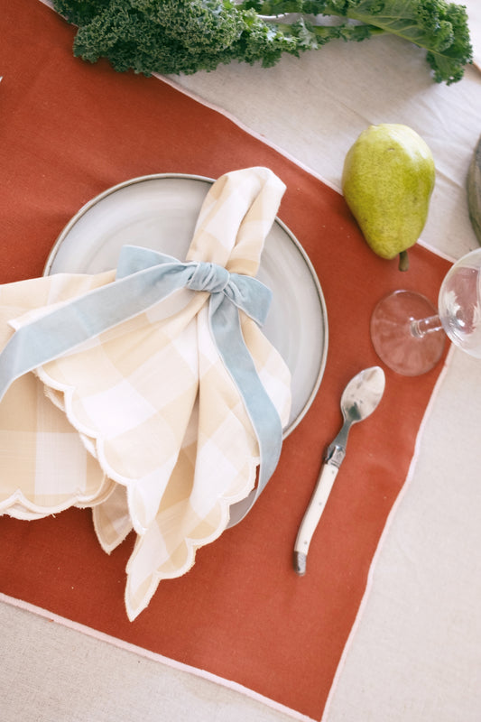 Napkin Ring - Duck Egg Blue