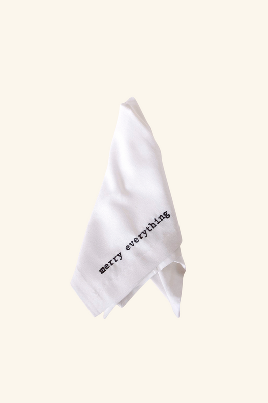 Merry Everything Napkin - Midnight