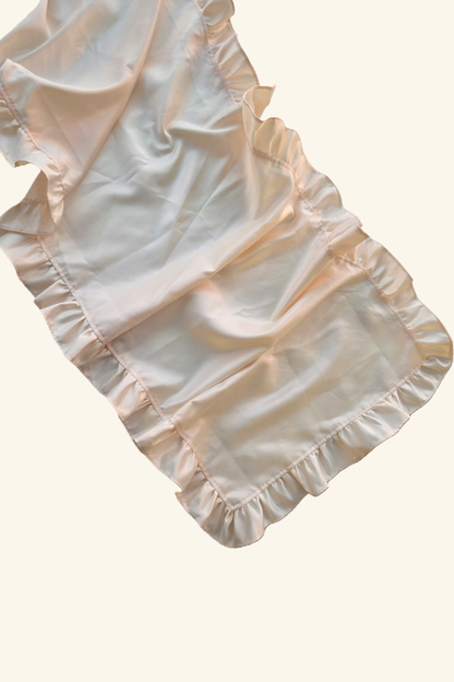 Satin Table Runner - Ivory