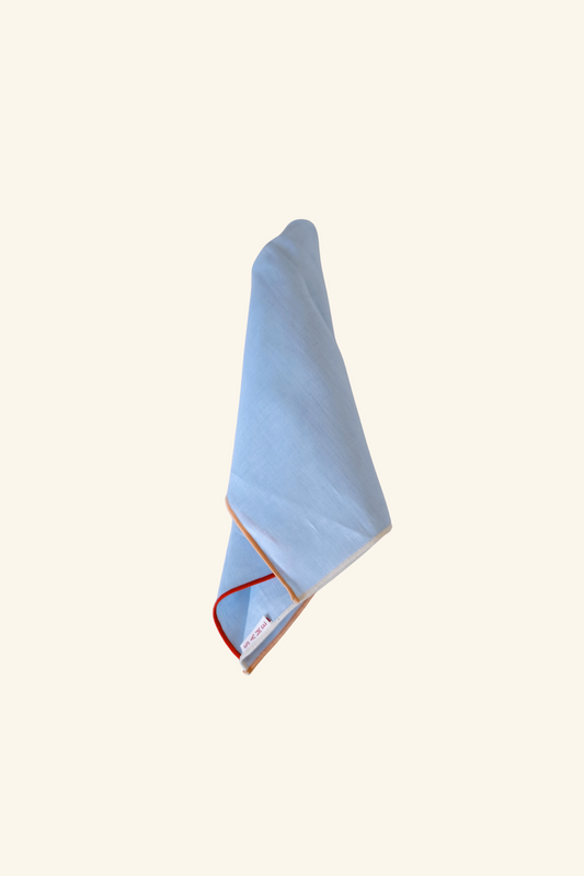 Sherbet Trim Napkins - Blue