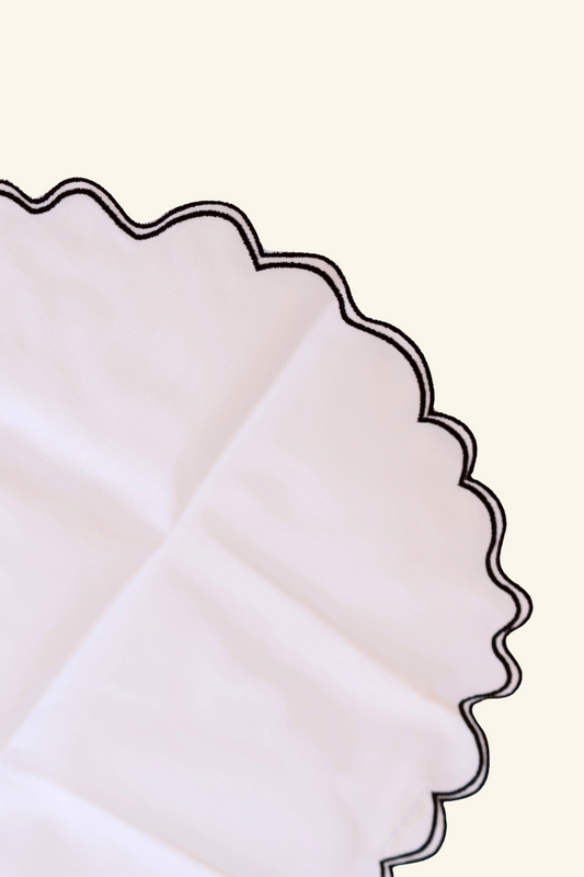 Squiggle Placemat - Black