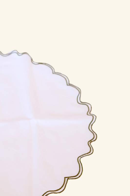 Squiggle Placemat - Olive