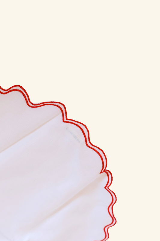Squiggle Placemat - Red